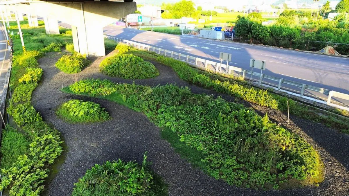 台63線橋下綠化  獲2025IFLA國際景觀大獎